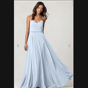 Jenny Yoo Inesse Whisper Blue dress - size 4